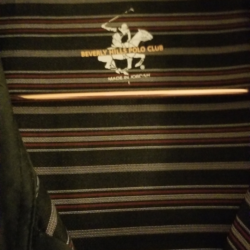 Mens Beverly Hills Polo Club Golf Shirt